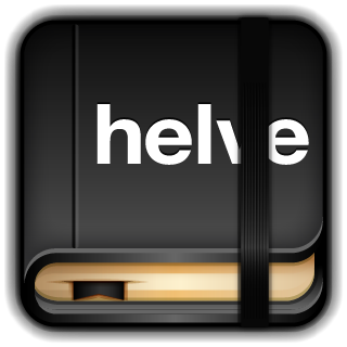 Moleskine Helvetica Icon 320x320 png